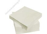 Tovaglioli 33X33Cm 1 Velo Bianco 250Pz - Set Di 250Pz.