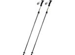 Qunature Nordic Walking Bastoncini Da Trekking In Alluminio 110 - 130 Cm - Marrone