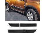 Modanature Di Protezione Porta Protezione Laterale 4X Per Dacia Duster 2018-2024 Abs Nero 4Pcs