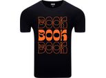 T-Shirt Da Uomo Con Stampa Per Amanti Della Letteratura Libro Nero Taglia L