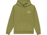 Quiksilver Light Waves Felpa Con Cappuccio Verde S Uomo Verde S