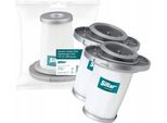 2X Filtro Hoover Sillar Per Rowenta ZR009006 - Filtro Di Ricambio 85-95% Di Filtrazione