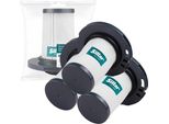 Filtro Di Ricambio Sillar Per Hoover Rowenta X-Force Flex 11.60 12.60 14.60 15.60, Zr009007-3Pcs