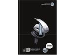 Staufen® Style 608560100 GeschäFtsbuch - A4, 80 Blatt, 90 G/Qm, Kariert, Schwarz