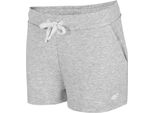 4F Pantaloncini Sciolti Da Donna In Felpa Con Tasche Grigio Taglia Xs
