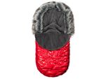 Nuovo Baby Luxury Fuzzy Con Pelliccia Rossa