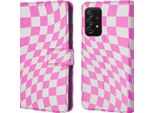 Samsung Galaxy A52/Samsung Galaxy A52S/Samsung Galaxy A52 Cover - Similcuoio - Flip Cover Imoshion - Colorata