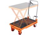 Carrello Per Tavolo Elevatore Idraulico - 150 Kg - Tavolo Elevatore Manuale A Forbice Singolo - 72 Cm