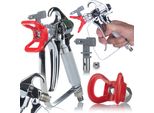 Rosfix Ultraspray J-18 Set – Pistola A Spruzzo Per Verniciatura Con Ugello 517, 3600 Psi, Attacco Da 1/4", Filtro | Per Spruzzatori Airless"