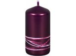 Candela Da Giardino Nohel Saturn War Natale Metallizzato Lucido D6X12Cm