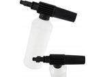 Rosfix Pistola A Schiuma Da 450 Ml – Attacco Rapido G1/4, Plastica, Ampia Apertura Di Riempimento | Per Idropulitrici Black+Decker, Bosch, Stanley