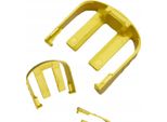 Rosfix Morsetto Per Idropulitrice – Pezzo Di Ricambio Per Pistola KäRcher K2, K3 | Giallo, Plastica, Senza Attrezzi, Vestibilità Precisa, 5 G