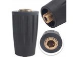 Rosfix Quickconnect D12 1/4” M – Attacco Rapido Per Idropulitrici Nilfisk Alto, Kew, Kranzle | 250 Bar, 150°C, Ottone
