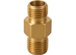 Rosfix Adattatore In Ottone Da 1/4" Maschio A 1/4"" Maschio – Riduttore Ad Alta Pressione Per Acqua E Aria | Per Idropulitrici Ad Alta Pressione"
