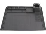 Rosfix Fixzone Prosilica Esd 40X30 – Tappetino Antistatico In Silicone Per Saldatura E Riparazione | Resistente Al Calore Fino A 500°C, 120 Scomparti