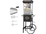 Macchina Per Popcorn Con Carrello - 850W - 8Oz - 48 Tazze - Macchina Per Popcorn Per Grandi Feste Ed Eventi