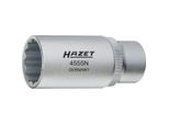 Hazet 4555N Utensile Per Ugelli A Iniezione ∙ Quadro Cavo Da 1/2 Pollice (12,5 Mm) ∙ Profilo Esterno A Doppio Esagono ∙ 27 Mm