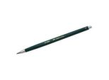 Faber-Castell 139402 Matita Tk® 9400 Senza Clip - 2 Mm, 2B, Verde Scuro
