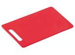 Kesper Schneidbrett Aus Pe-Kunststoff, LäNge: 240 Mm, Rot