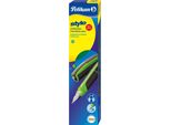 Pelikan 801256 Cartuccia Stilografica Style P57 Pennino M Verde Neon