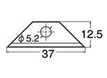 Nt Cutter H1311554 Nt Cutter Ersatzklingen Br 400 P, Klingenbreite: 12,5 Mm