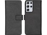 Custodia Per Cellulare Imoshion Per Samsung Galaxy S21 Ultra - Flip Cover Libreria Flip - Nero