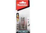 Makita Impact Premier Bits PH2 50 Mm PH2 - 50 Mm - 1/4" - 2 Pz."