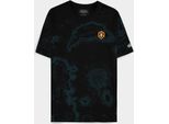 Maglietta World Of Warcraft Wow Azeroth Map - Merchandise Offizielles - M