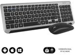 Tastiera Con Mouse Subblim SUBKBC-DCEP20 Nero Grigio Qwerty Spagnolo Qwerty