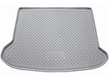 Rivestimento Del Bagagliaio In Gomma Per Volvo XC60 I Bj 2008-2017 | Perfetta Vestibilità Con Bordo | Grigio