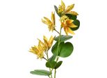 Fiore Artificiale Clayre & Eef 80 Cm Giallo Plastica