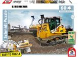 Puzzle Per Bambini Schmidt Spiele Da 60 Pezzi Liebherr Bulldozer PR736 56549