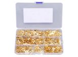 Terminale Ad Anello, Assortimento Di Capicorda, Capicorda In Ottone, Capicorda Del Connettore Del Filo, Terminali Del Filo In Ottone, Capicorda Ad Anello Del Filo Elettrico