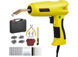 Succebuy Set Per Saldatura In Plastica, Pistola Per Saldatura In Plastica Da 220 W Con 800 Morsetti A Caldo E 56 Bacchette Per Saldatura. Pistola Professionale Per Saldatura A Caldo Con Luce Led E Valigetta Per Le Riparazioni