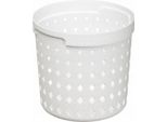 Nhg 51240800 Nhg Cestino Portaoggetti Seoul Round Organizer L, Pp, Bianco