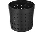 Nhg 51230801 Nhg Cestino Portaoggetti Seoul Round Organizer M, Pp, Nero