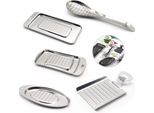 Addensare In Acciaio Inox Zenzero Grattugia Wasabi Aglio Strumenti Di Macinazione Grattugia Per Formaggio Non Facilmente Deformato Aglio Masher