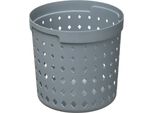 Nhg 51240804 Nhg Cestino Portaoggetti Seoul Round Organizer L, Pp, Grigio