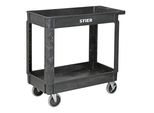 Stier Kunststoff-Vielzweckwagen Mit 2 Etagen 250 Kg Lxbxh 870X430X850Mm (904406)