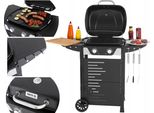 Elektrogrill 2300W, Standgrill, 47x37 cm
