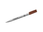 Staedtler® 316-7 Penna A Punta Fine Lumocolor® Universal Pen - Non Permanente, F, Marrone