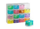 Really Useful Box 16X0.14Org01 Scatola Di Stoccaggio 16X 0,14 L Colorata 28,0 X 8,5 X 22,5 Cm