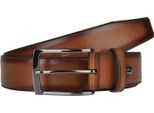 Lloyd Pelle Cintura Thin Leather Belt W80 Cognac Marrone