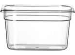 Hendi Contenitore Gastronorm 1/4, Profi Line, Gn 1/4, 5,5L, Trasparente, 265X162X(H)200Mm