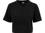 Urban Classics Donna - Top Corto Oversize Nero - Xs