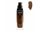 Nyx Professional Makeup Can't Stop Won't Stop Fondotinta A Copertura Totale Cacao 30Ml