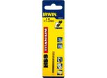 Irwin Metallbohrer Hss-Tin 1,0X34X12Mm 2St