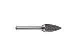 Fresa Spg Ø 6,3 Lunghezza Testa 12,7 Mm Gambo Ø 3 Croce Di Dentatura In Metallo Duro