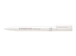 Staedtler 8323-0 Staedtler Marcatore Permanente Metallico, Punta Tonda, Bianco