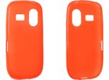 Caseroxx Cover Protettiva In Tpu Compatibile Con Gigaset GL390, Custodia In Gomma Per Cellulare Rossa